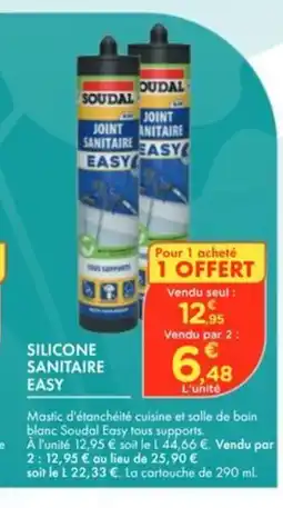 Point Vert Silicone sanitaire easy offre