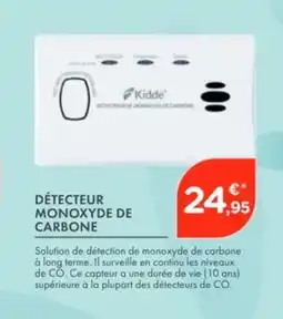 Point Vert Détecteur monoxyde de carbone offre