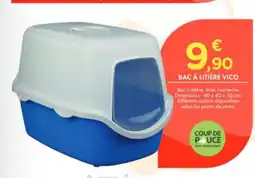Point Vert Bac à litière vico offre