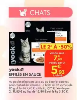 Point Vert YOCK en sauce offre