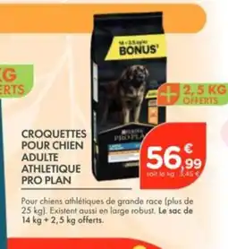 Point Vert PRO PLAN Croquettes pour chien adulte athletique offre