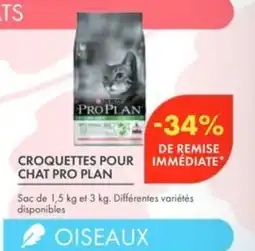 Point Vert PRO PLAN Croquettes pour chat offre