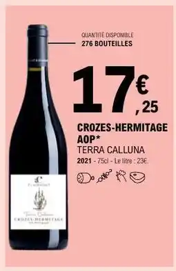 E.Leclerc CROZES-HERMITAGE AOP offre