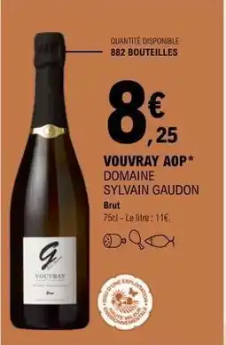 E.Leclerc Vouvray Aop offre