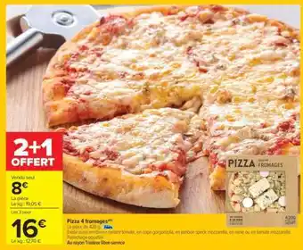 Pizza 4 Fromages