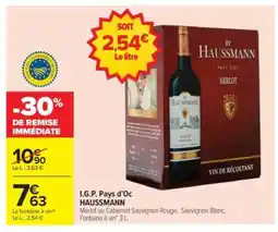 Carrefour I.G.P. Pays d'Oc HAUSSMANN offre