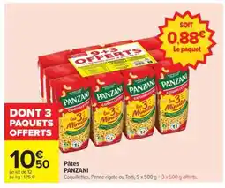 Carrefour PÂTES PANZANI offre