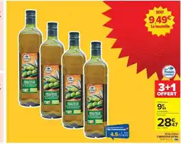 Carrefour Huile d'olive CARREFOUR EXTRA vierge extra 1L offre