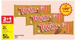 Carrefour Format Familial TWIX offre