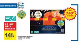 Carrefour Saumon Fumé Norvège offre