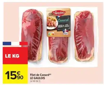 Carrefour FILET DE CANARD offre