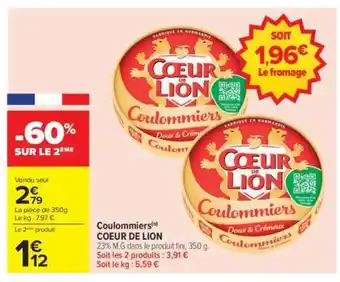 Carrefour Coulommiers Coeur De Lion offre
