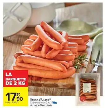 Carrefour Knack d'Alsace offre