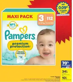 Carrefour Pampers Premium Protection Maxi Pack offre