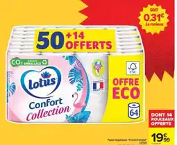 Carrefour Lotus Confort Collection offre