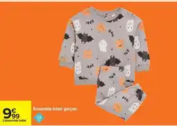 Carrefour Ensemble bébé garçon offre