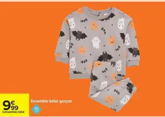 Carrefour Ensemble bébé garçon offre