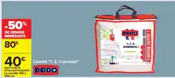 Carrefour Couette 1, 2, 3 sommeil offre