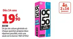 Auchan 50 50 offre