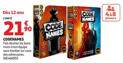 Auchan Codenames offre