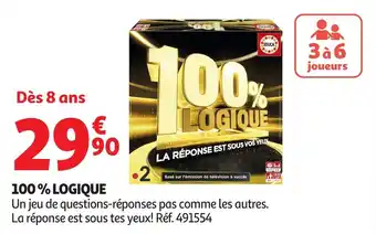Auchan 100% logique offre