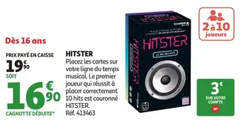 Auchan Hitster offre