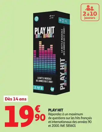 Auchan Play hit offre