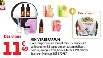 Auchan Miniverse parfum offre