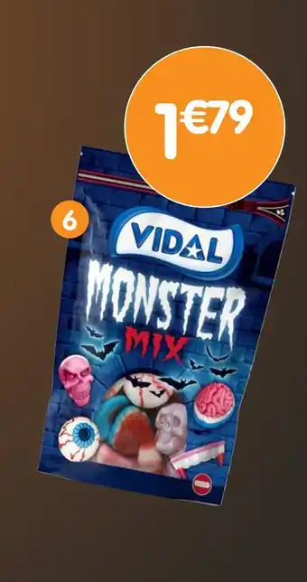 Vidal Bonbons monster mix