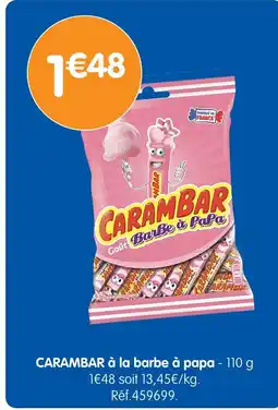 b&m Carambar Goût Barbe à Papa offre