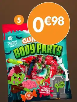 b&m Tricky Treats Bonbons membres et organes offre