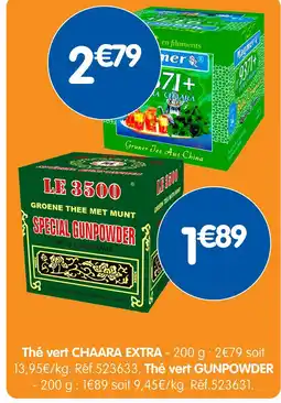 b&m Magmer Thé vert CHAARA EXTRA offre