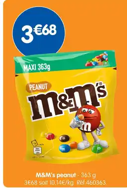 b&m M&M's Peanut offre