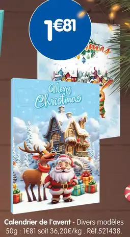 b&m Calendrier de l'avent offre