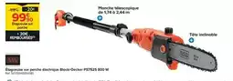 Trafic Black & decker - elagueuse sur perche electrique ps7525 800w offre