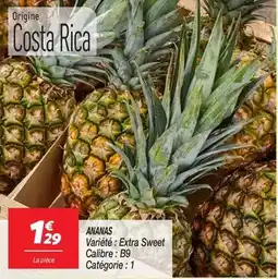 Netto Costa - ananas offre