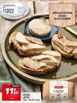 Netto Lartigue - foie gras offre