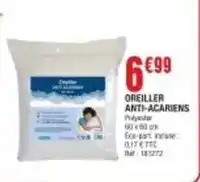 La Foir'Fouille Oreiller anti-acariens offre