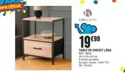 La Foir'Fouille Kokoon - table de chevet lena offre