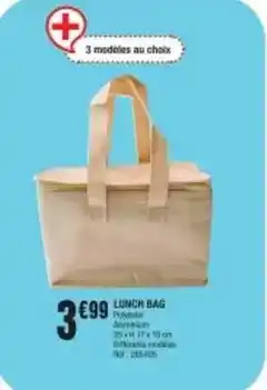 La Foir'Fouille Lunch bag offre