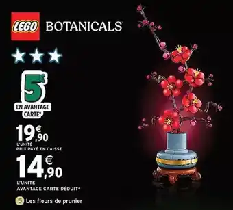 Intermarché Express Lego - les fleurs de prunier offre