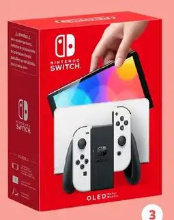 Auchan La console nintendo switch oled blanche offre