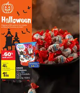 Carrefour Market KINDER Schokobons offre