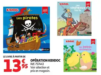 Auchan Opération kididoc offre
