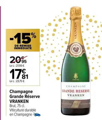 Champagne Grande Rèserve Vranken