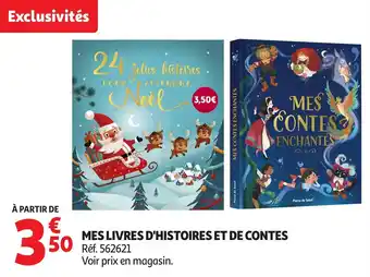 Auchan Mes livres d'histoires et de contes offre