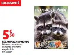 Auchan Les animaux du monde offre
