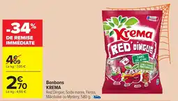 Carrefour Market KREMA Bonbons offre