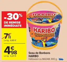 Carrefour Market HARIBO Seau de Bonbons offre