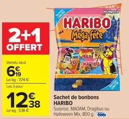 Carrefour Market HARIBO Sachet de bonbons offre